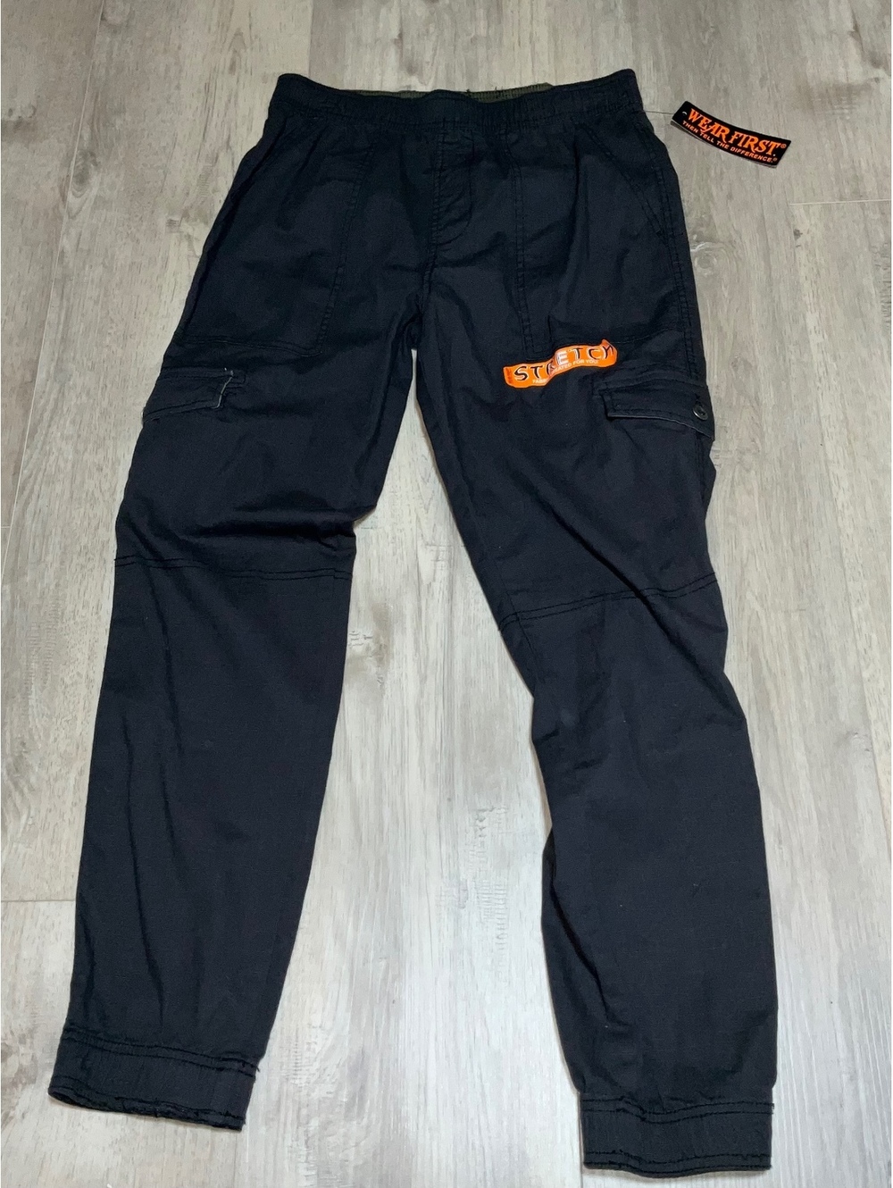 Wear First Black Cargo Pants Size Small